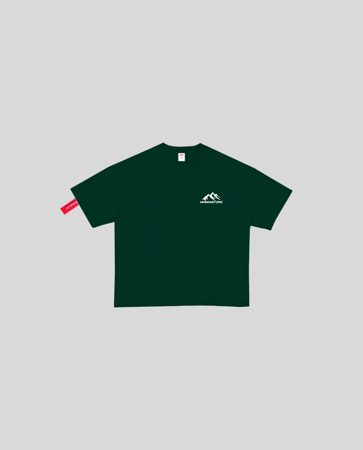 Mountain Tee- Forest Green