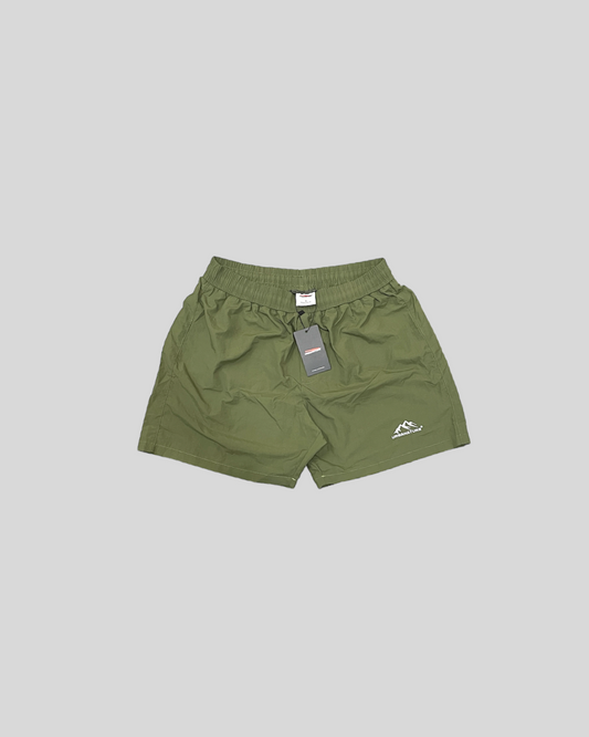 Nylon Short- Olive Green