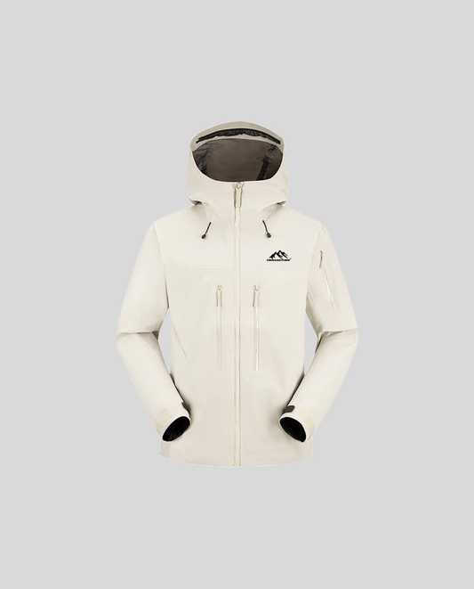 Rain Jacket V1- Bone White